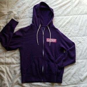 Glamour Kills purple hoodie